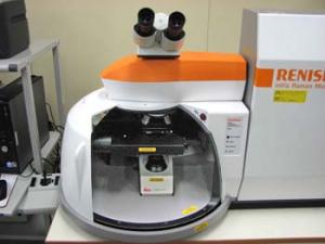 顕微レーザラマン分光測定装置（測定部）