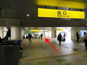 京急蒲田駅出口の写真