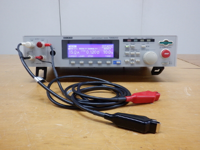 KIKUSUI TOS6200 アース導通試験器(保護導通試験器[電気技術G KIKUSUI TOS6200 アース導通試験器(保護導通試験器[電気技術G