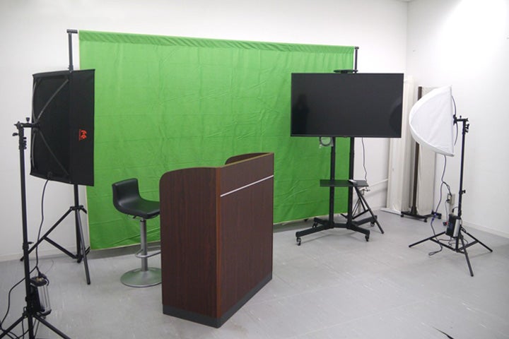 動画撮影スタジオの写真